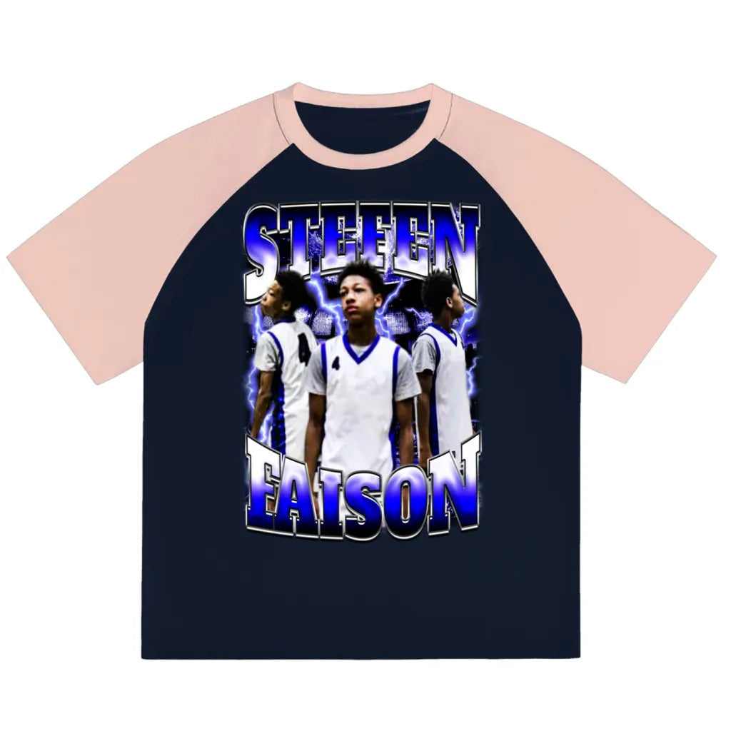 Stefen Faison Raglan Sleeve T-Shirt