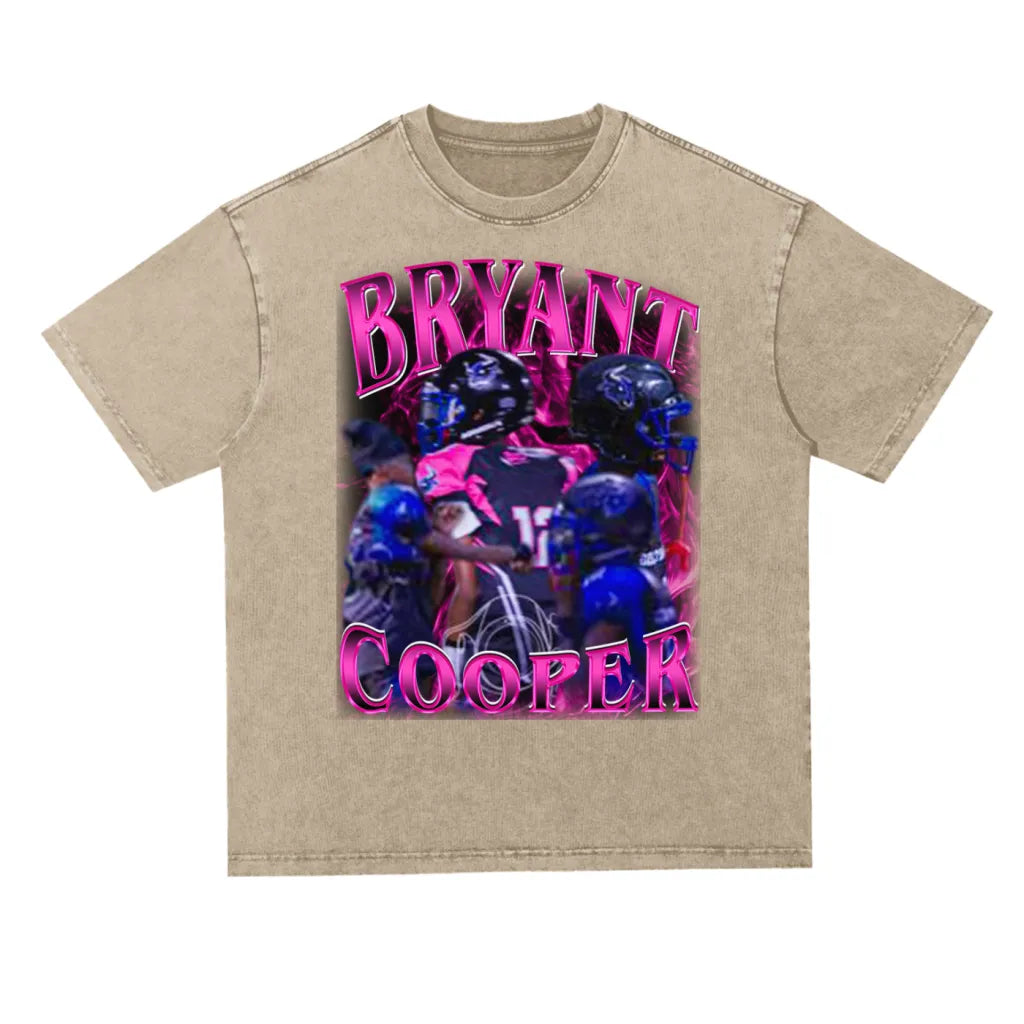 Bryant Cooper Oversized Acid wash T-shirt