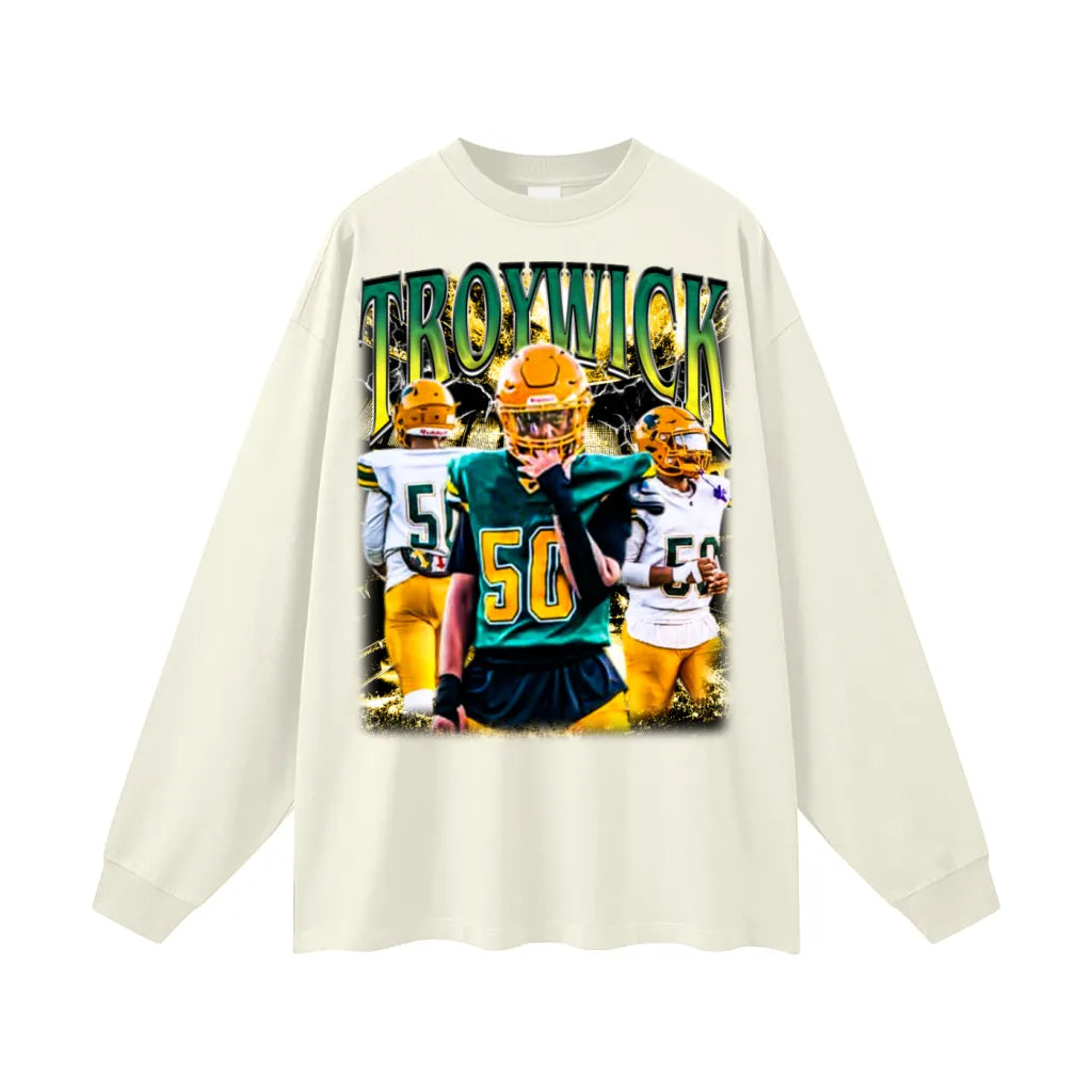 Troy Wick Oversized Long Sleeve Tee