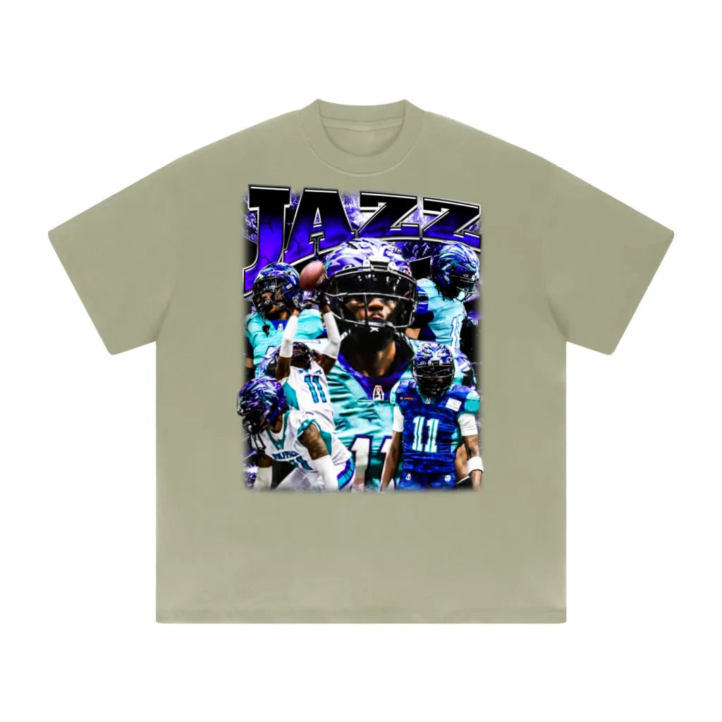 I'jaaz Rashid Heavyweight Drop Shoulder T-Shirt