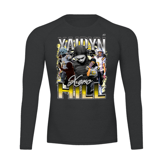 Xaidyn Hill Premium Performance Long Sleeve Tee