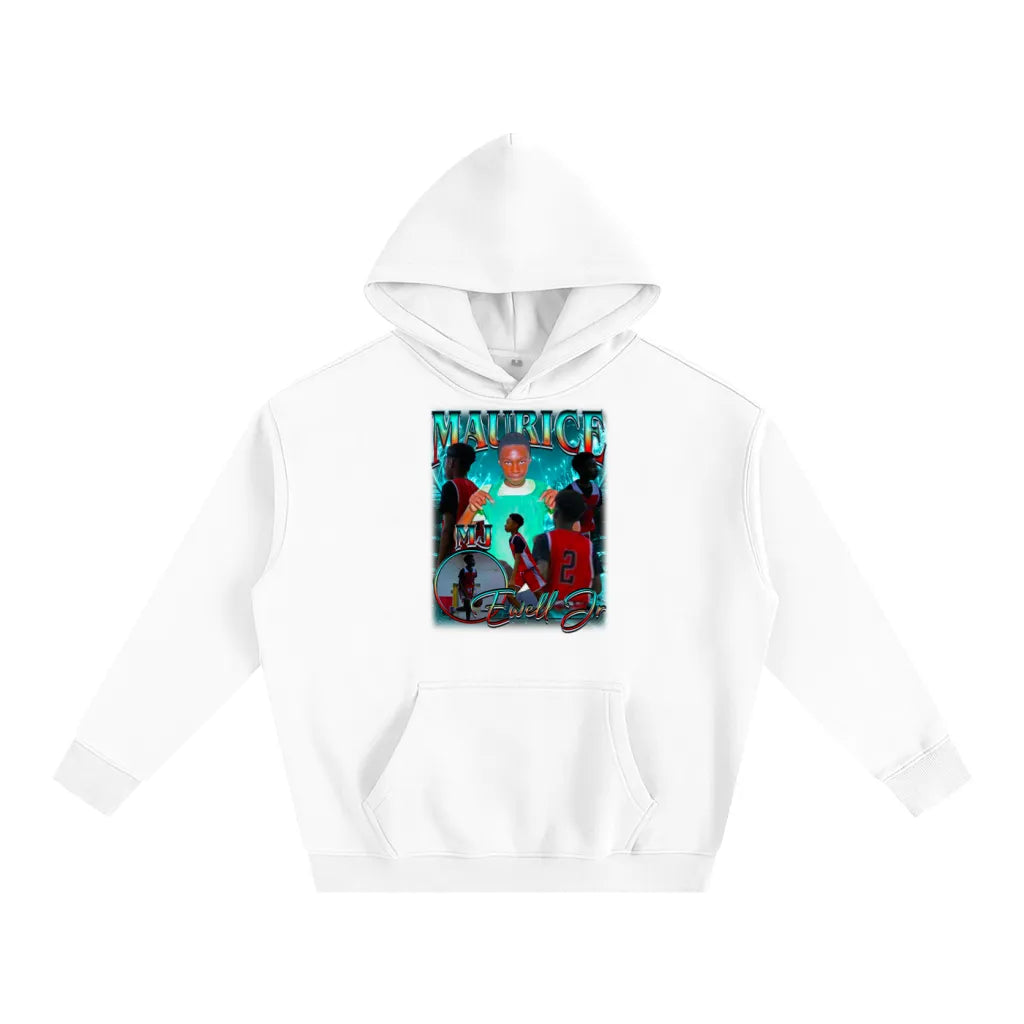 Maurice Ewell Jr Oversize Fleeced Hoodie