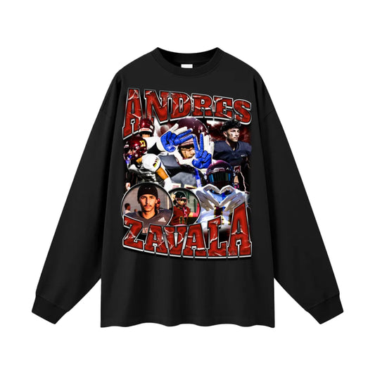 Andres Zavala Oversized Long Sleeve Tee