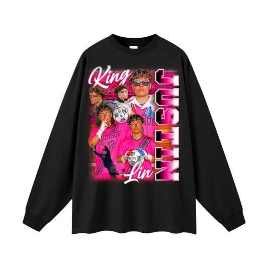 Justin Lin Oversized Long Sleeve Tee