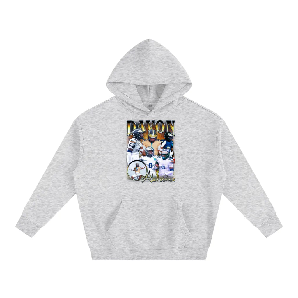 Davon Abrams Oversize Fleeced Hoodie