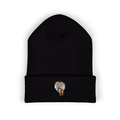 Deionte miles Embroided Cuffed Beanie
