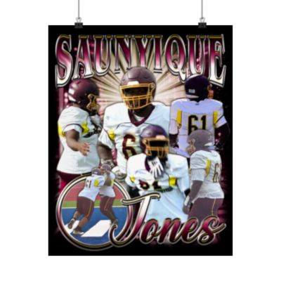 Saunyique Jones Poster - 16″ x 20″