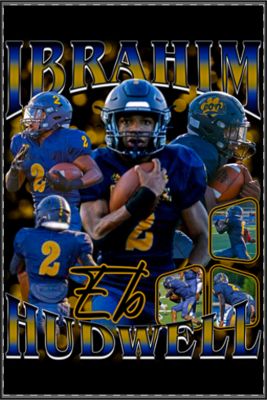 Ibrahim Hudwell Satin Poster - 16″ x 24″