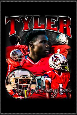 Tyler Worthington Satin Poster - 16″ x 24″