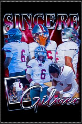 Sincere Gilmer Poster - 16″ x 24″