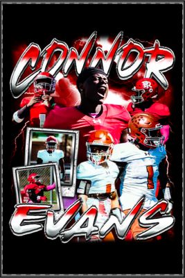Connor Evans Satin Poster - 16″ x 24″