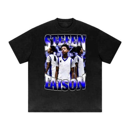 Stefen Faison see-Through Boxy Net Tee