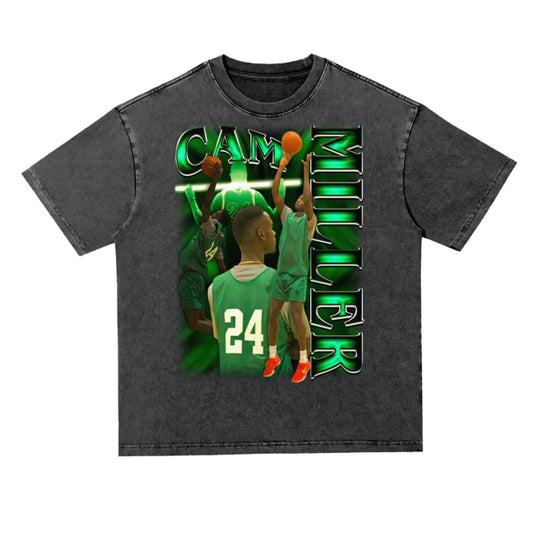 Cam Miller Oversized Acid wash T-shirt-