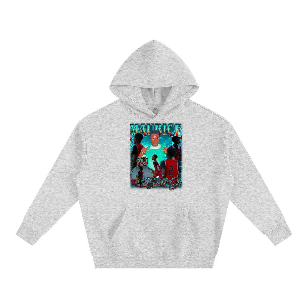 Maurice Ewell Jr Oversize Fleeced Hoodie