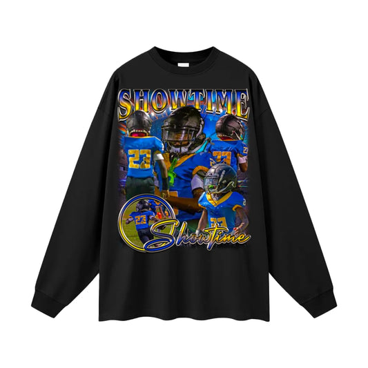 Showtime Oversized Long Sleeve Tee