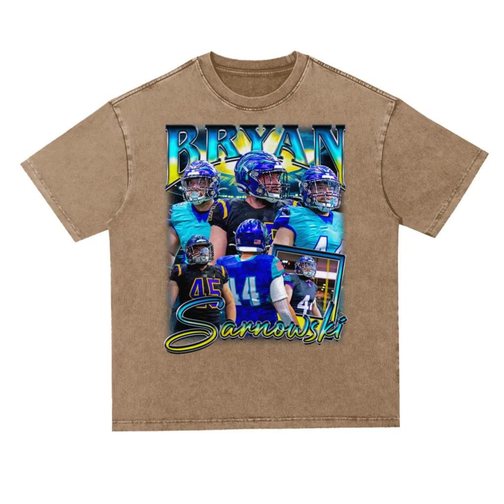 Bryan Sarnowski Oversized Acid wash T-shirt