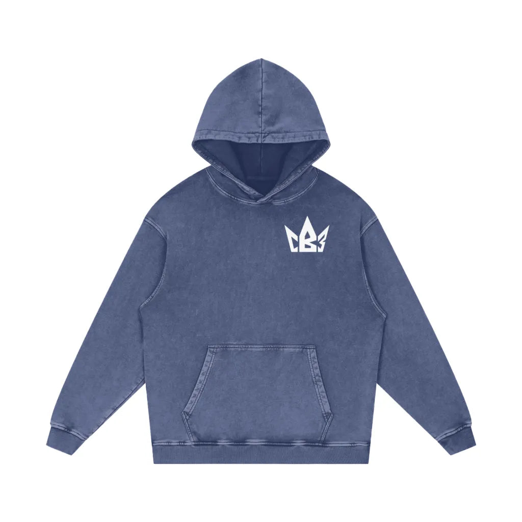 Charles Brooks III Acid Wash Oversized Hoodie