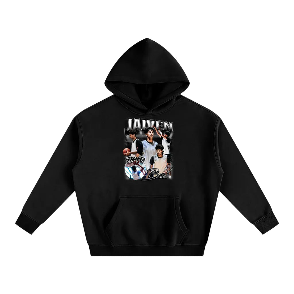 Jaiven Bal Oversize Fleeced Hoodie