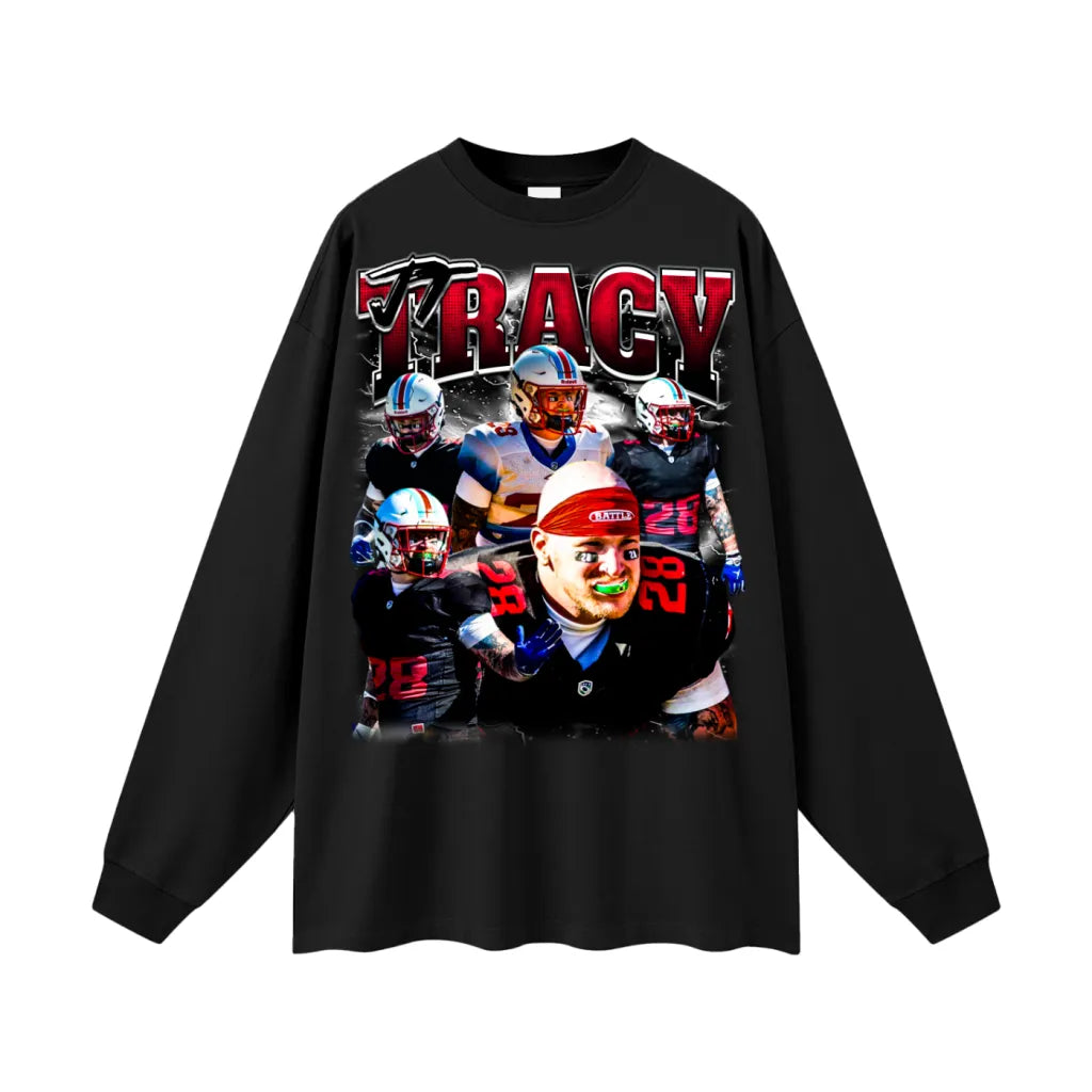 Jt Tracy Oversized Long Sleeve Tee