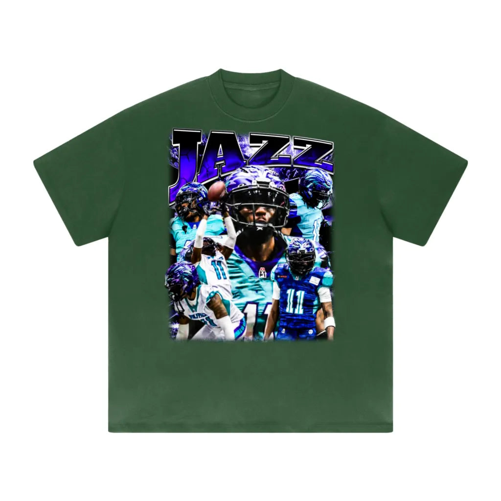 I'jaaz Rashid Heavyweight Drop Shoulder T-Shirt