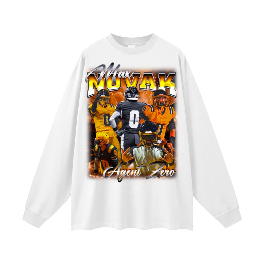 Max Novak Oversized Long Sleeve Tee