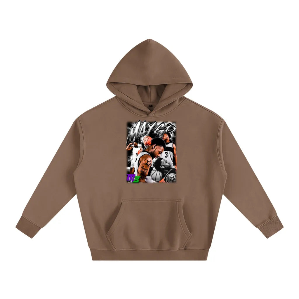 Romelle Bell Oversize Fleeced Hoodie