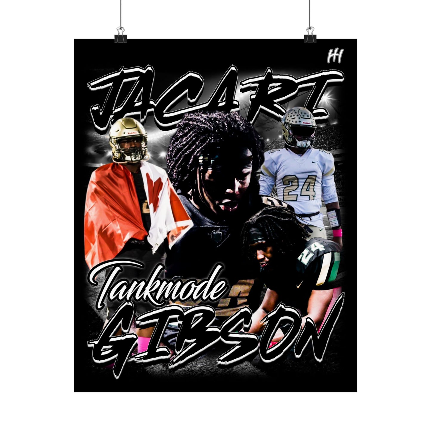 Jacari Gibson  Poster - 16″ x 20″