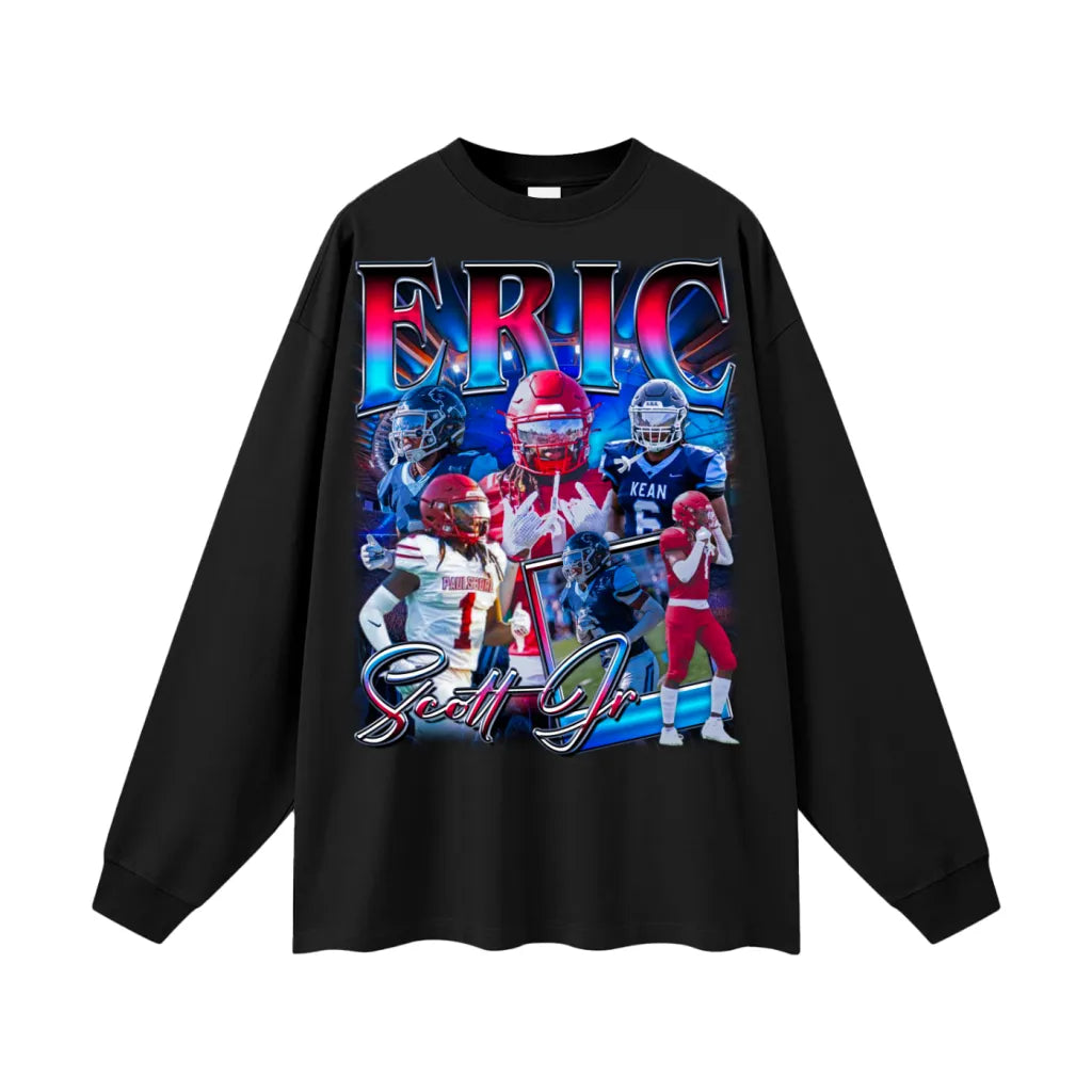 Eric Scott Jr Oversized Long Sleeve Tee