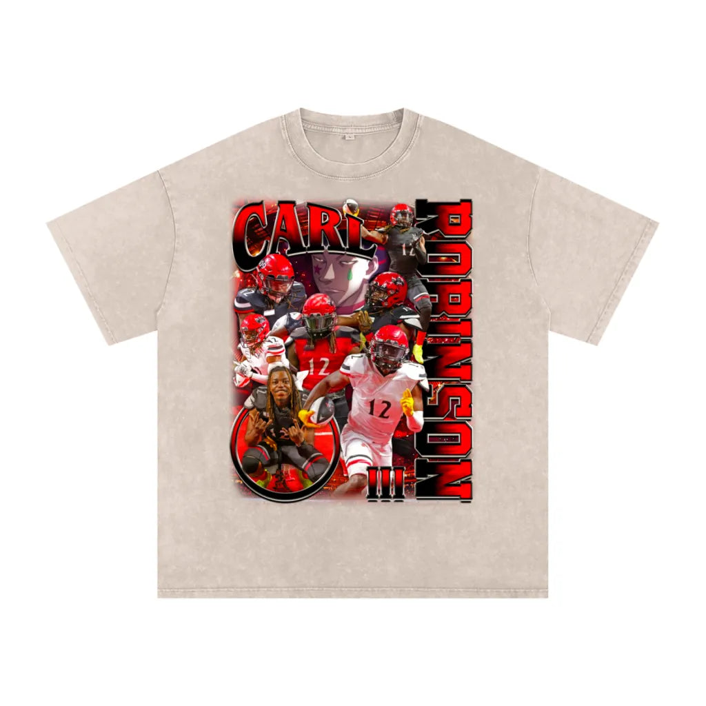 Carl Robinson III Oversized Acid wash T-shirt