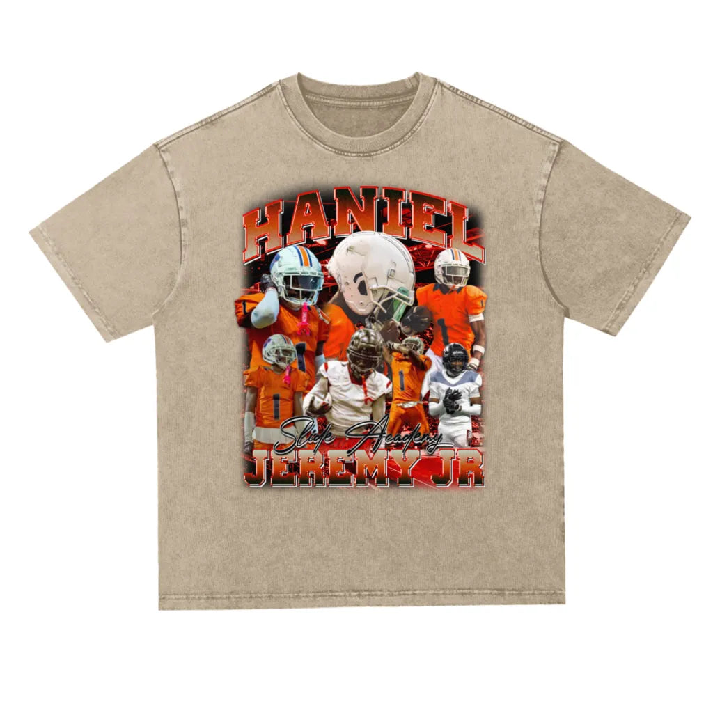 Haniel Jeremy JR Oversized Acid wash T-shirt