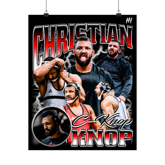 Christian Knop Poster - 16″ x 20″