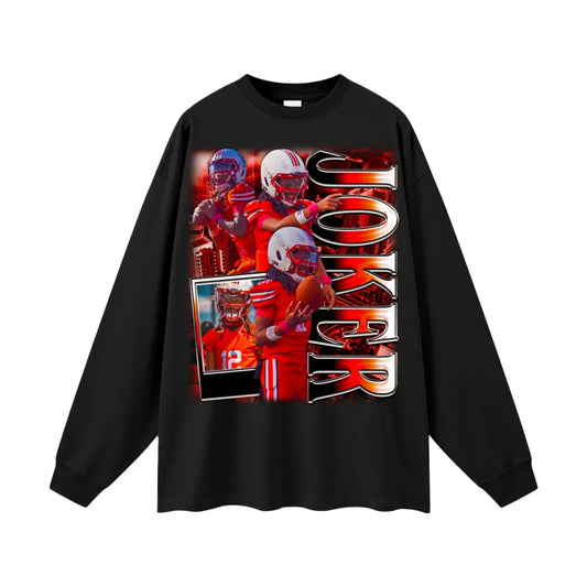 Joker  Oversized Long Sleeve Tee