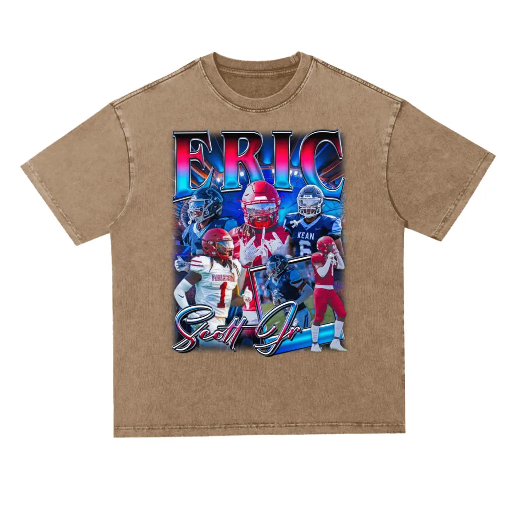 Eric Scott Jr Oversized Acid wash T-shirt