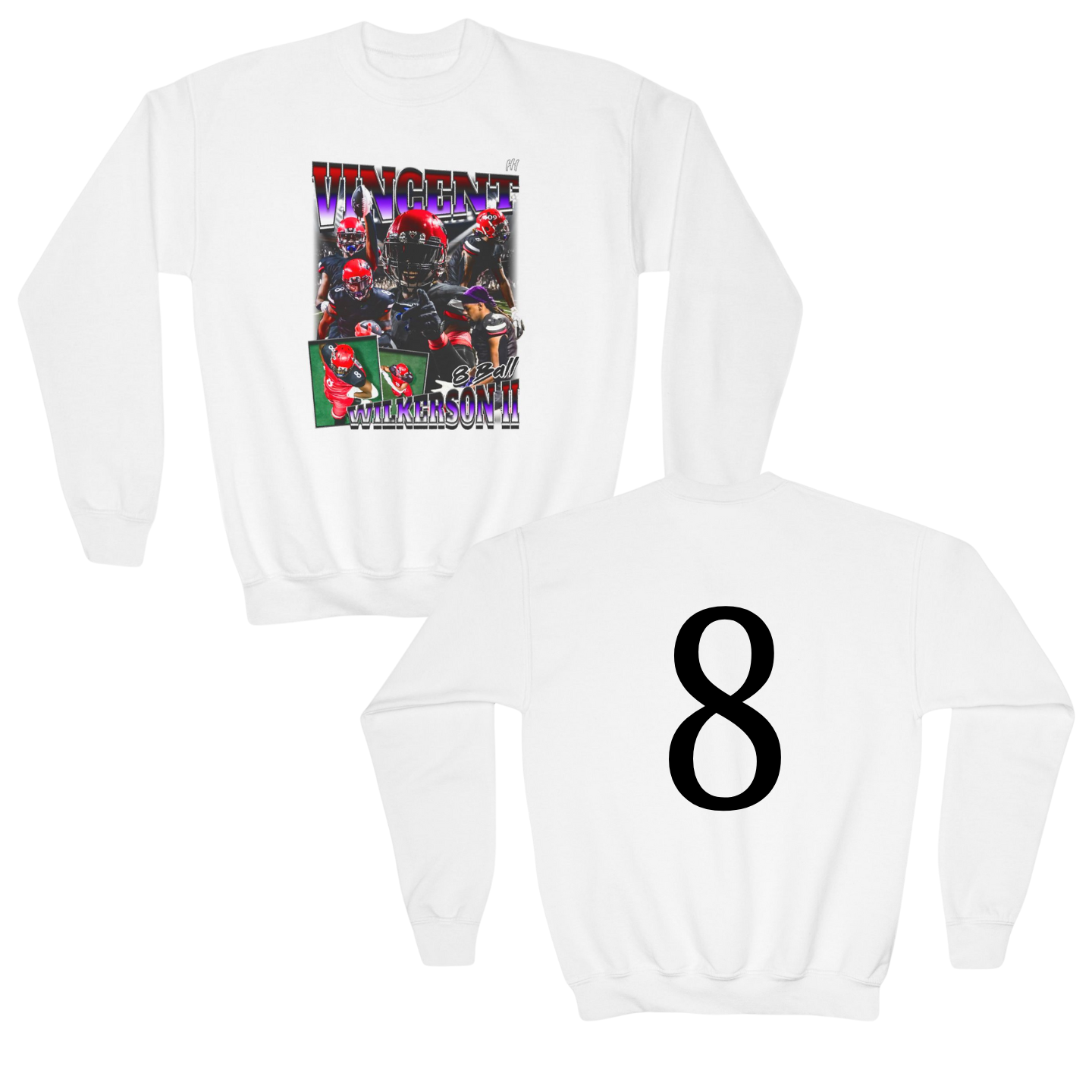 Vincent Wilkerson II Kids Crewneck Sweatshirt